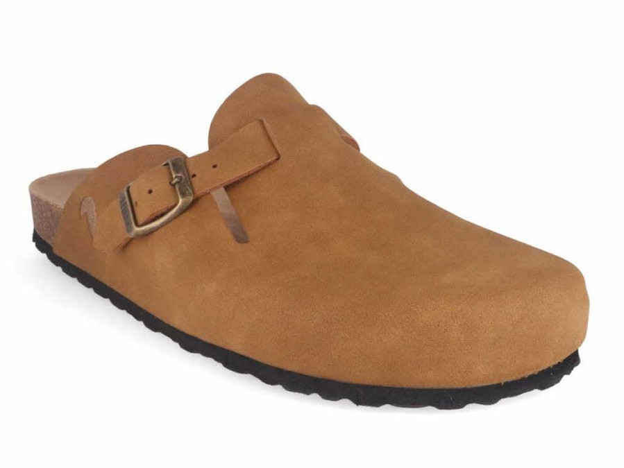 Men Thies | Thies Mens Clogs 'Eco Bio', Cognac