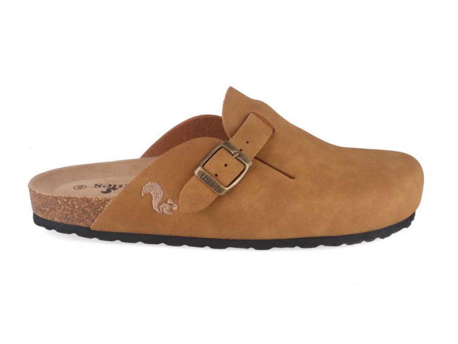 Men Thies | Thies Mens Clogs 'Eco Bio', Cognac