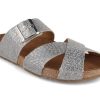 Women Haflinger | Haflinger Women Bio Sandals 'Animo', Silver Pine