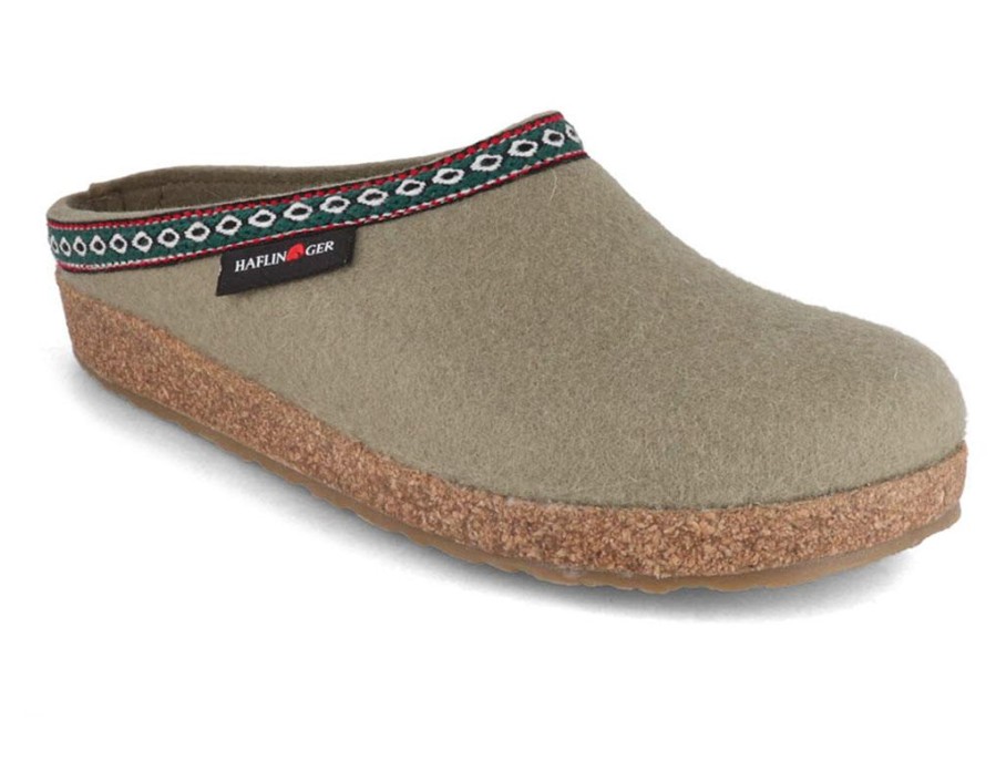 Haflinger Slippers Haflinger | Haflinger Men Women Felt Clogs 'Grizzly Franzl', Sahara